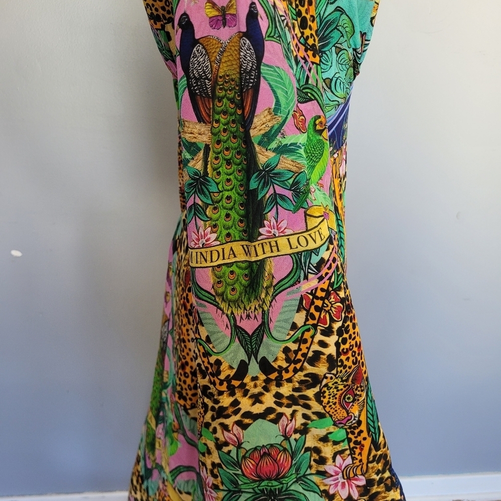 Camilla The Jungle Book Long Dress With Bell Sleeve, BNWT, Size M - Picture 8 of 12